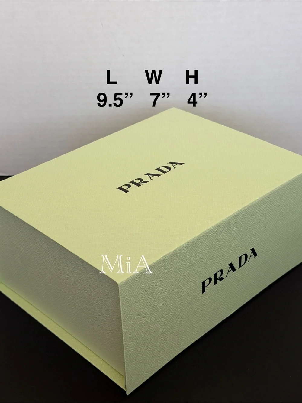 2 x PRADA Gift Boxes (9.5” x 7” x 4”)